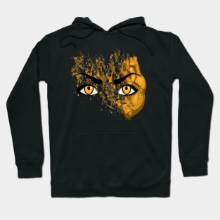 Shattered Heart - Gold Hoodie